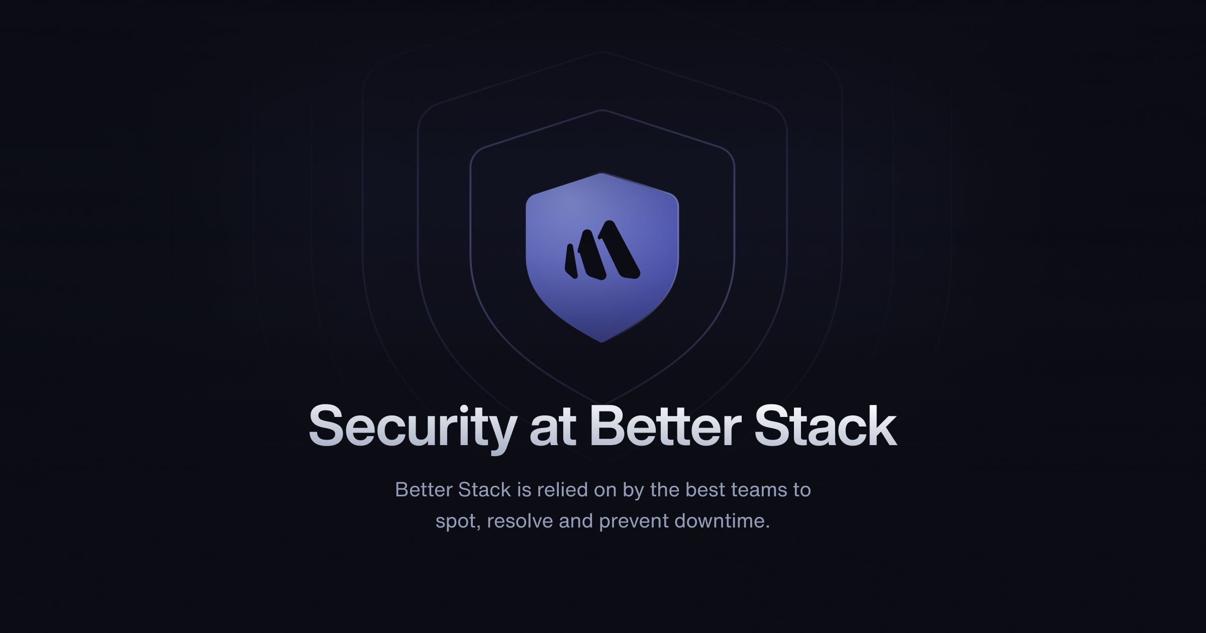 Security and Compliance | Better Stack