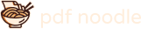 pdfnoodle