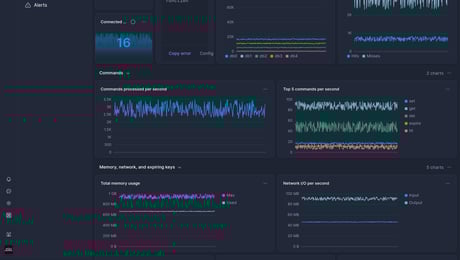 Screenshot of dashboard template