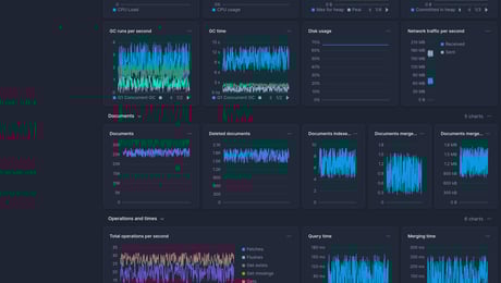 Screenshot of dashboard template