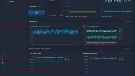 Screenshot of dashboard template