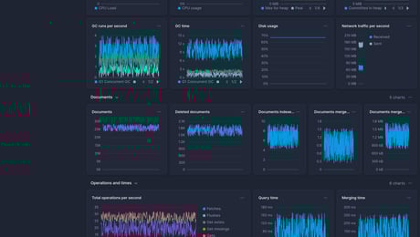 Screenshot of dashboard template
