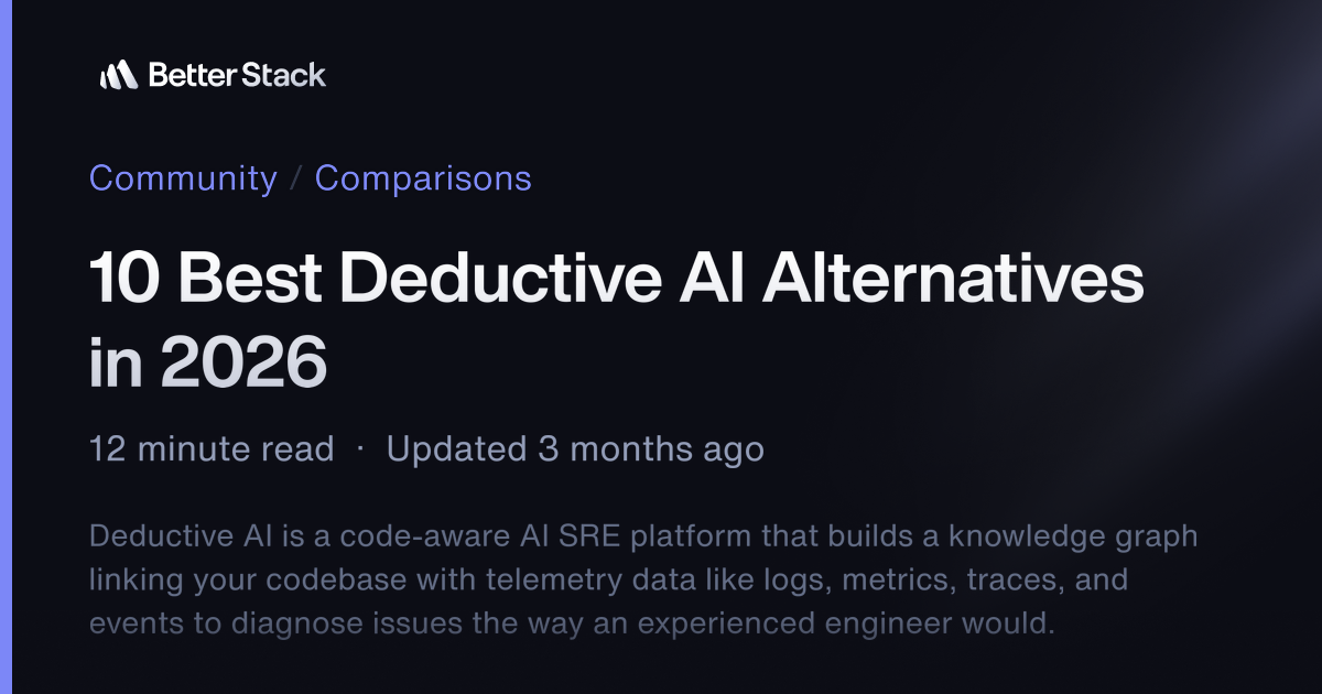 10 Best Deductive AI Alternatives in 2026 | Better Stack Community